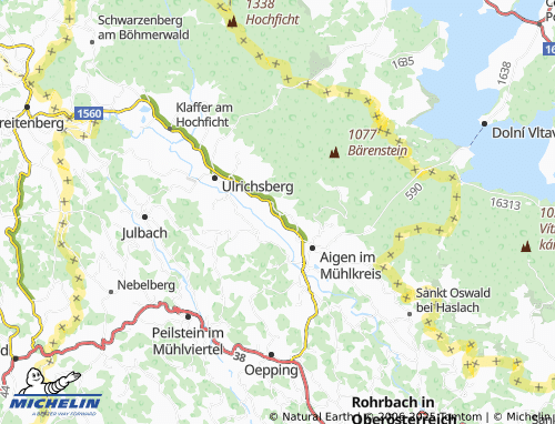 MICHELIN-Landkarte Schindlau - ViaMichelin