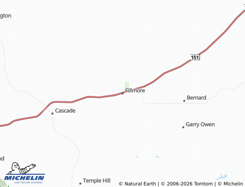 Mappa MICHELIN Fillmore - ViaMichelin