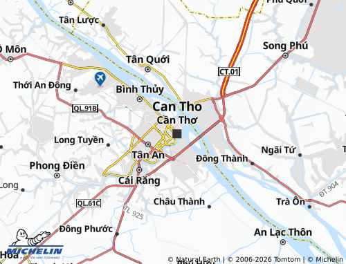 Mapa MICHELIN An Cư - ViaMichelin