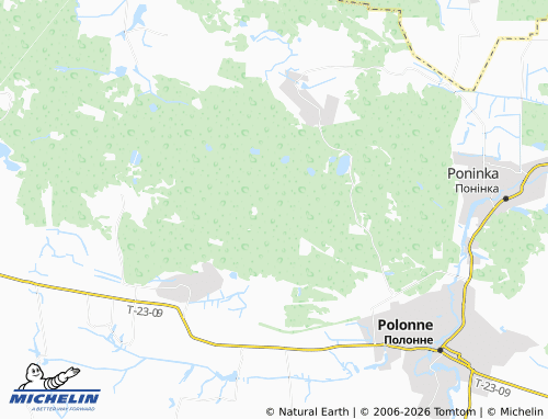 MICHELIN Lisne map - ViaMichelin