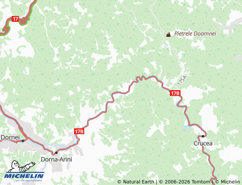 Mapa MICHELIN Sunători - ViaMichelin