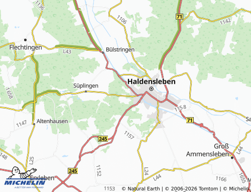 MICHELIN Künneckenberg map - ViaMichelin