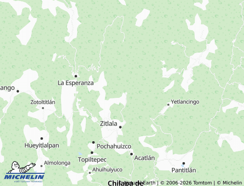Mappa MICHELIN Coyotomatitlán - ViaMichelin