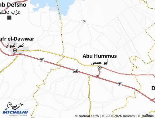 Mapa MICHELIN Birkat Ghattas - ViaMichelin