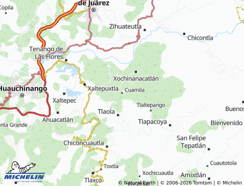Carte MICHELIN Cuamila - ViaMichelin