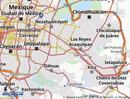 Mapa MICHELIN Paraje Zacatepec - ViaMichelin
