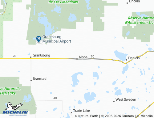 Carte MICHELIN Alpha - ViaMichelin