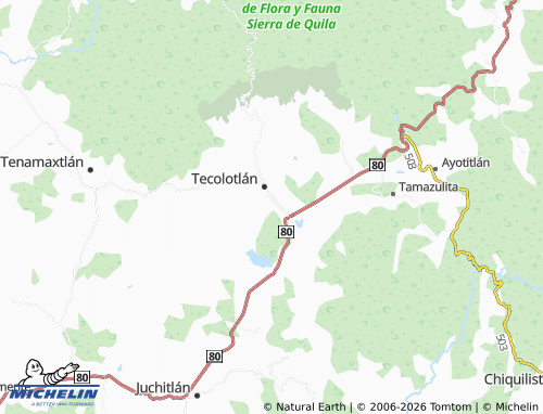 Mapa MICHELIN Eta - ViaMichelin