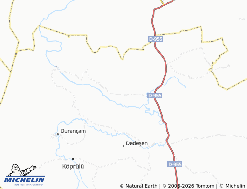 MICHELIN Budaklı map - ViaMichelin
