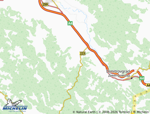 Mapa MICHELIN Sukovo - ViaMichelin