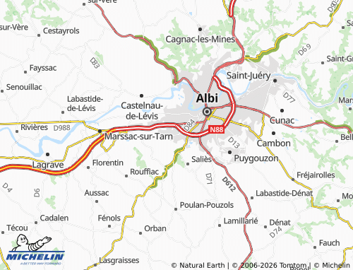Mappa MICHELIN Le Sequestre - ViaMichelin