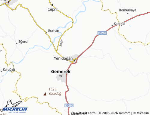 MICHELIN Gaziosmanpaşa map - ViaMichelin