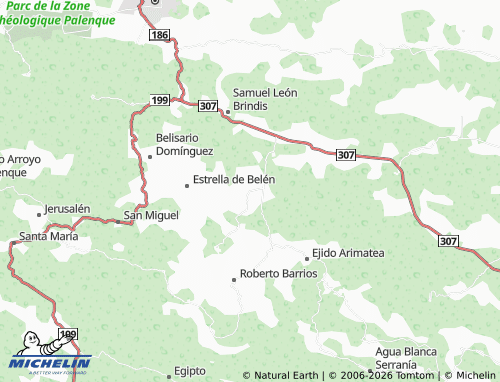 Mappa MICHELIN Ejido Santa Cruz - ViaMichelin
