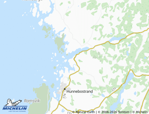 Carte MICHELIN Bovallstrand - ViaMichelin