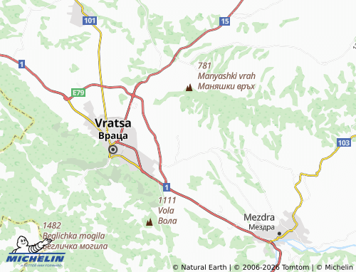 Mapa MICHELIN Kostelevo - ViaMichelin