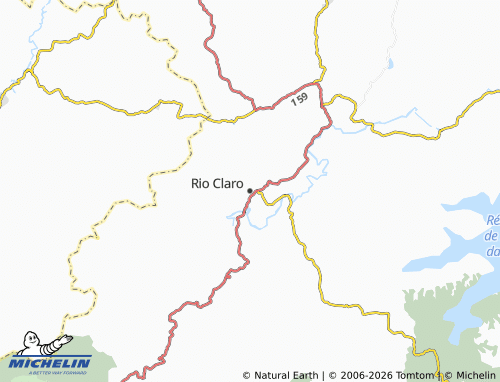 Carte MICHELIN Rio Claro - ViaMichelin