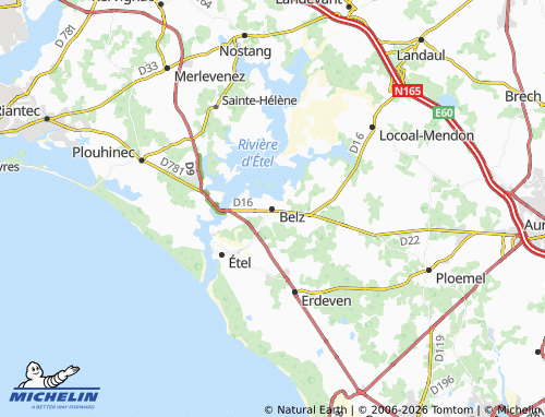 Mappa MICHELIN Belz - ViaMichelin