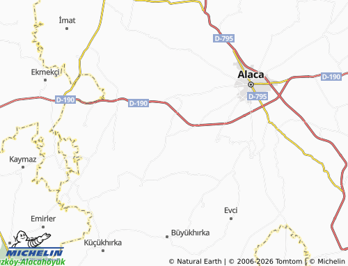 Mapa MICHELIN Eren - ViaMichelin