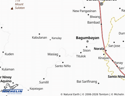 MICHELIN Chua map - ViaMichelin