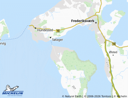 Mapa MICHELIN Barakkerne - ViaMichelin