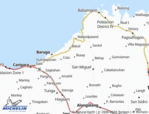 Mapa MICHELIN Busay - ViaMichelin