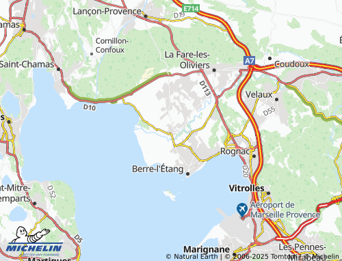 MICHELIN Saint-Estève map - ViaMichelin