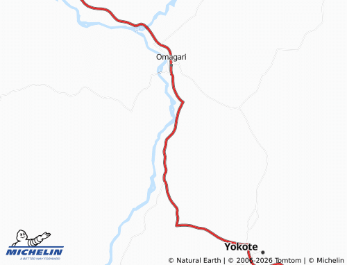 Mappa MICHELIN Kakumagawa - ViaMichelin