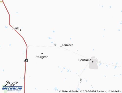 Mappa MICHELIN Larrabee - ViaMichelin