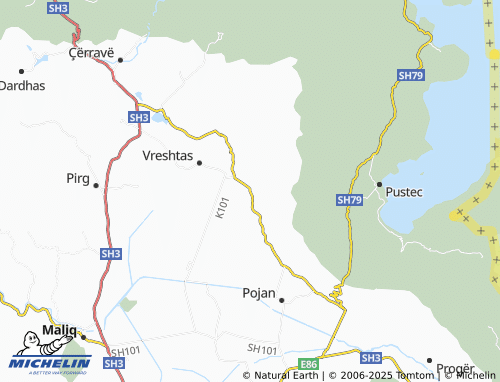 MICHELIN Bregas map - ViaMichelin