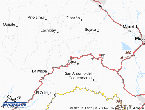 MICHELIN Payacal map - ViaMichelin