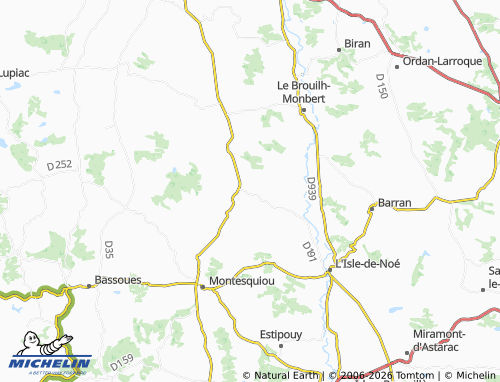Mappa MICHELIN Saint-Arailles - ViaMichelin