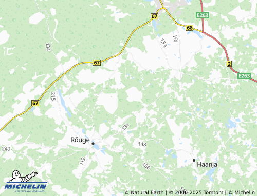 MICHELIN Liivakupalu map - ViaMichelin