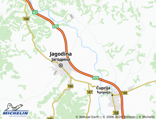 Mapa MICHELIN Rakitovo - ViaMichelin