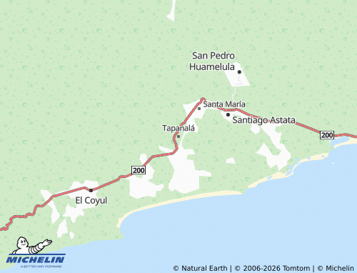 MICHELIN Tapanalá map - ViaMichelin