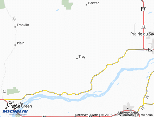 MICHELIN Troy map - ViaMichelin