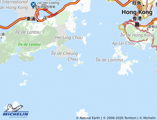 Mapa MICHELIN Distrito das Ilhas - ViaMichelin