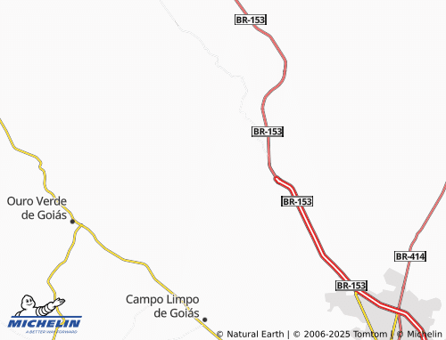 MICHELIN Sousânia map - ViaMichelin