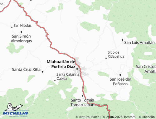 MICHELIN-Landkarte Santa Rosa de Lima - ViaMichelin