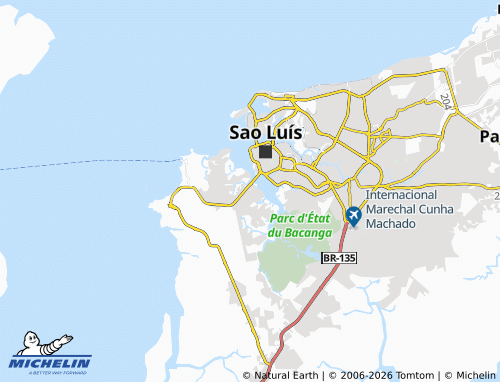 Mapa MICHELIN Campo UFMA - ViaMichelin