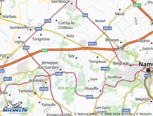 MICHELIN Spy map - ViaMichelin