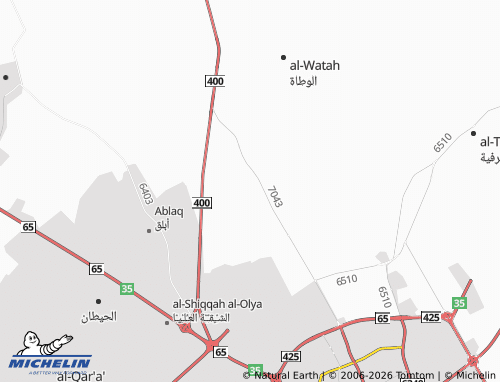 MICHELIN-Landkarte al-Khuloud - ViaMichelin