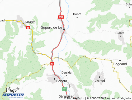 MICHELIN Giorocuta map - ViaMichelin