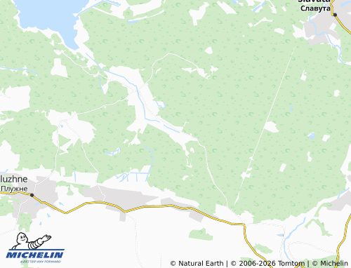 MICHELIN Komyny map - ViaMichelin