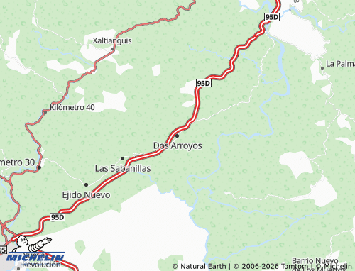 Carte MICHELIN Dos Arroyos - ViaMichelin