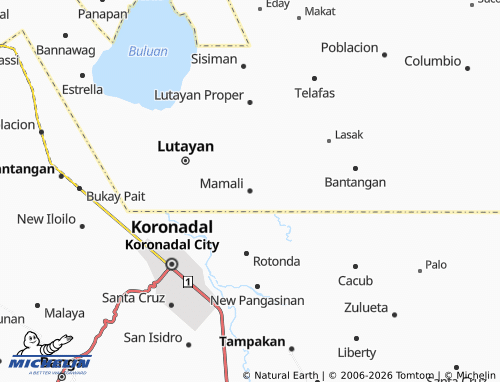 MICHELIN Mamali map - ViaMichelin