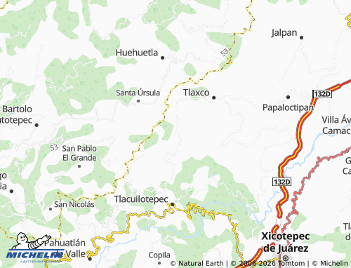 MICHELIN Atlalpan map - ViaMichelin