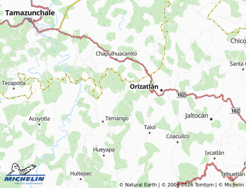 MICHELIN Pisteyo map - ViaMichelin