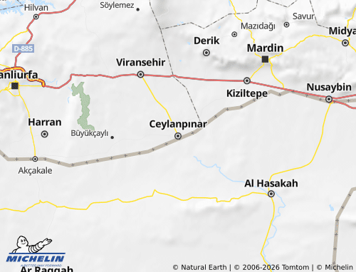 Mappa MICHELIN Ceylanpınar - ViaMichelin