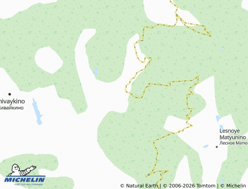 MICHELIN-Landkarte Osoka - ViaMichelin