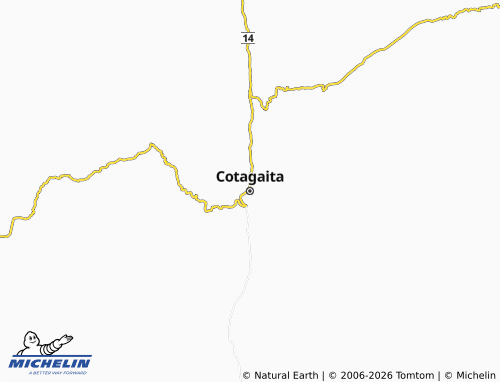 Kaart MICHELIN Cotagaita - ViaMichelin
